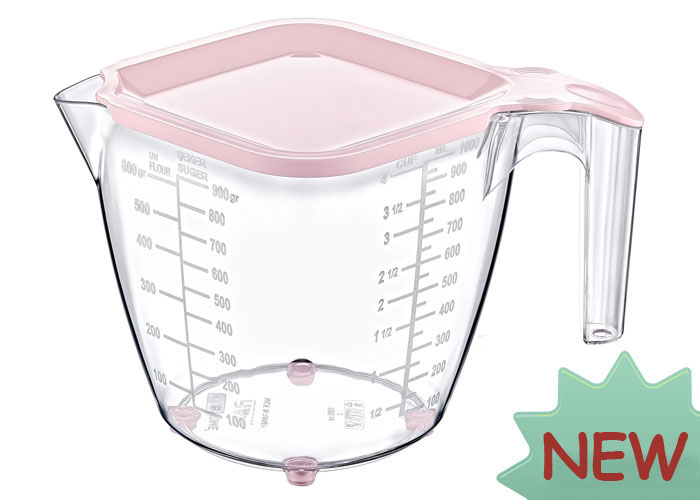 YourHome - 2in1 Crystal Measuring Cup and Crystal Jug